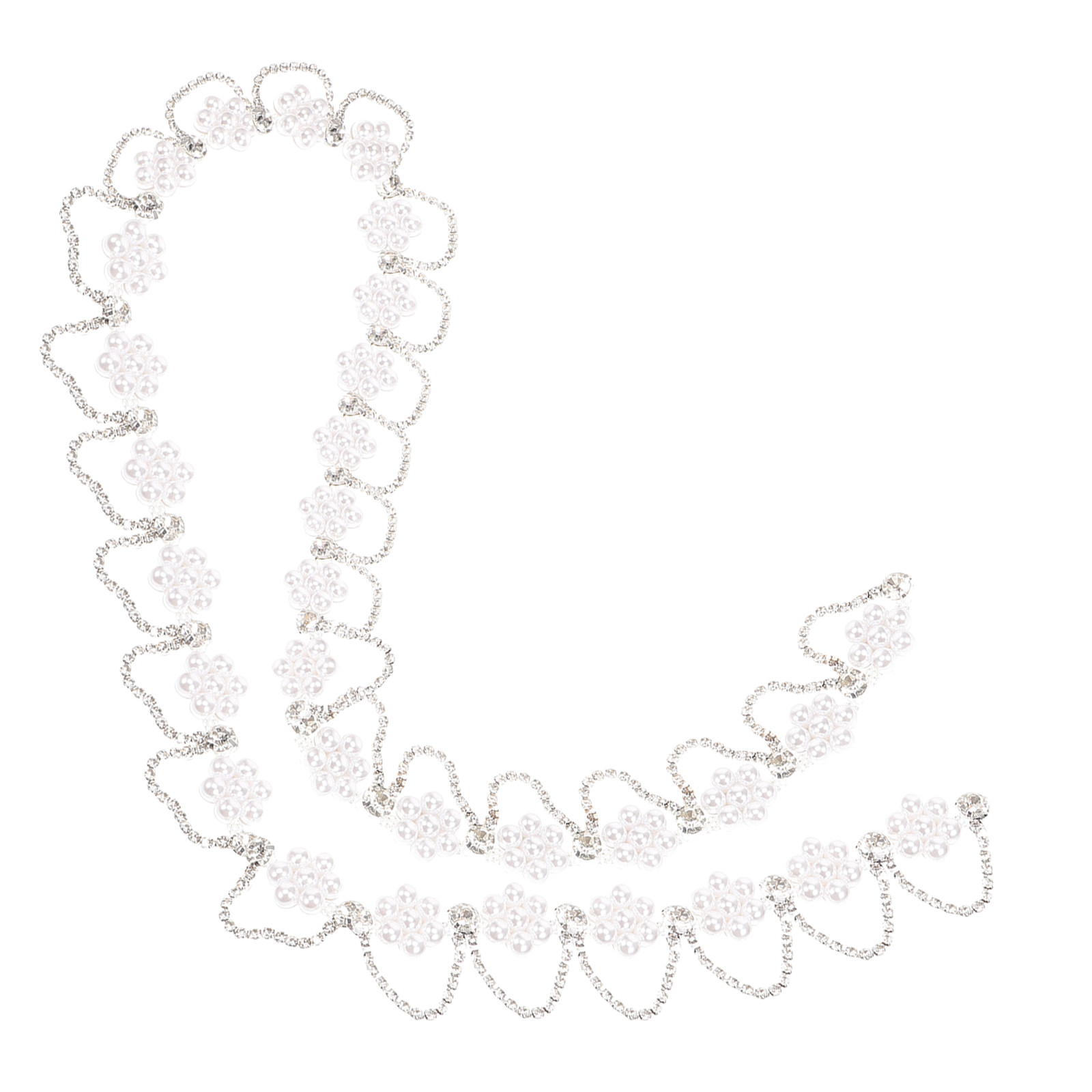 Embellish Craft - Nastro Decorativo Premium con Perle e