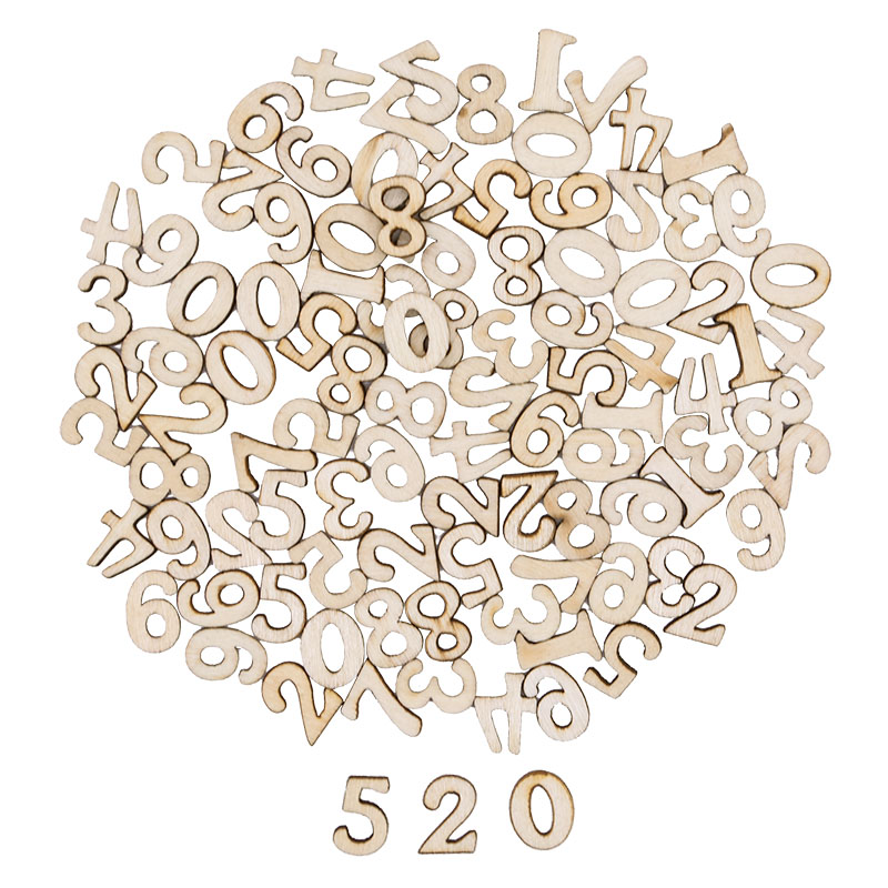 100 pz lettere alfabeto in leg - Embellishments For Scrapbooking recensione e prezzo