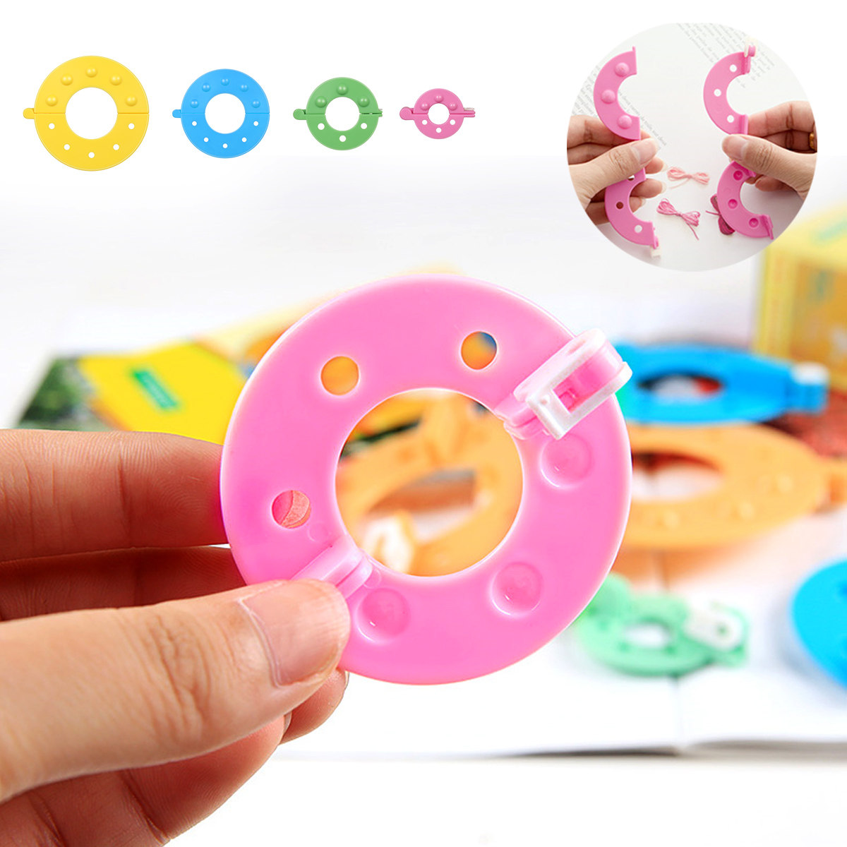 8 Pezzi di Strumenti per Reali - Pom Pom Maker Tool recensione e prezzo
